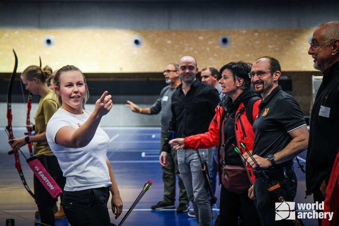 The conference was hosted at the World Archery Excellence Centre in Lausanne.