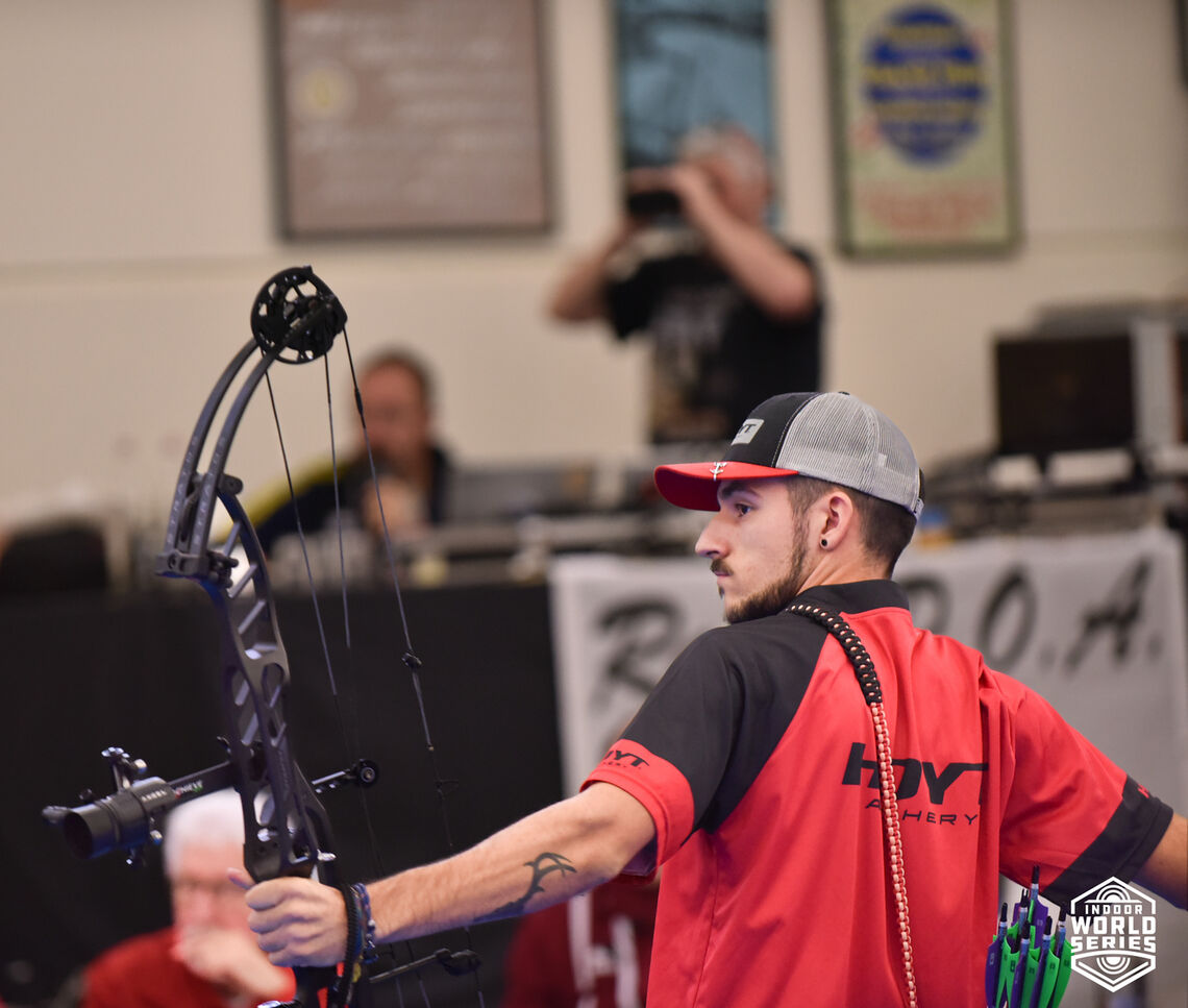 Girard is the reigning Indoor World Series Champion – and won the compound men’s event at the GT Open.