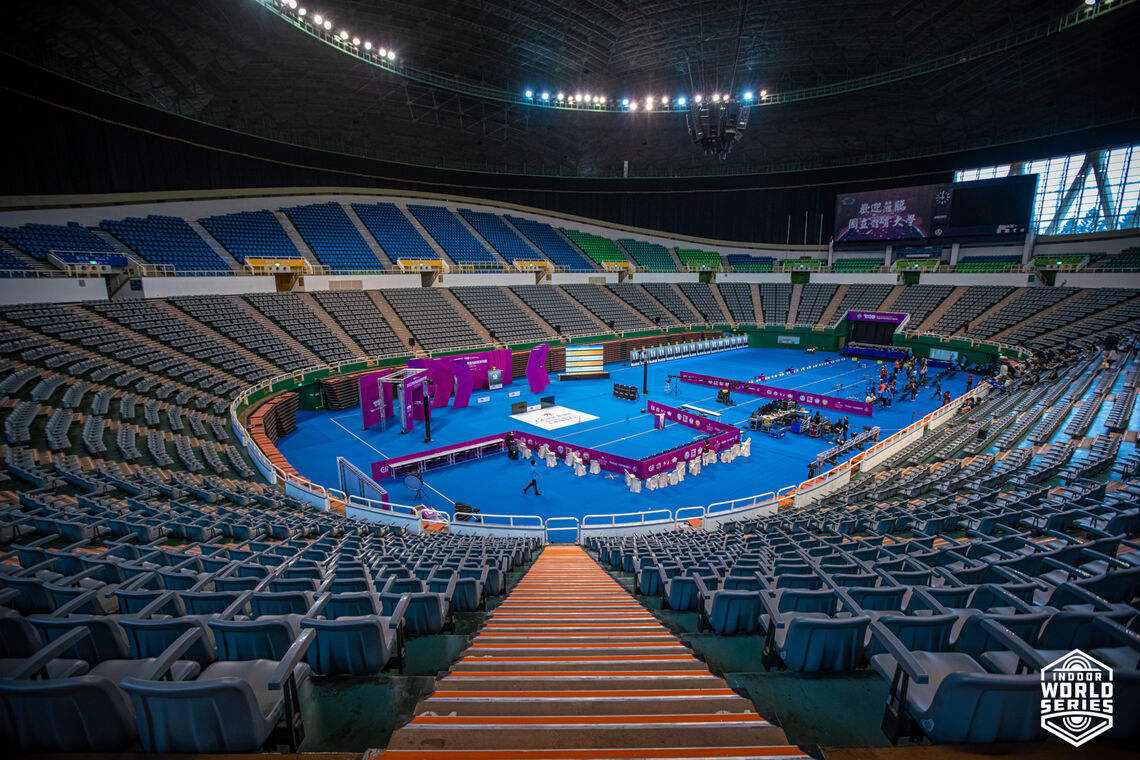 The field of play at the Taipei Open in 2022.