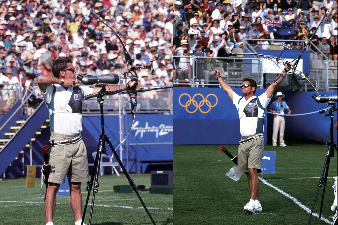 Simon Fairweather at the Sydney 2000 Olympic Games.