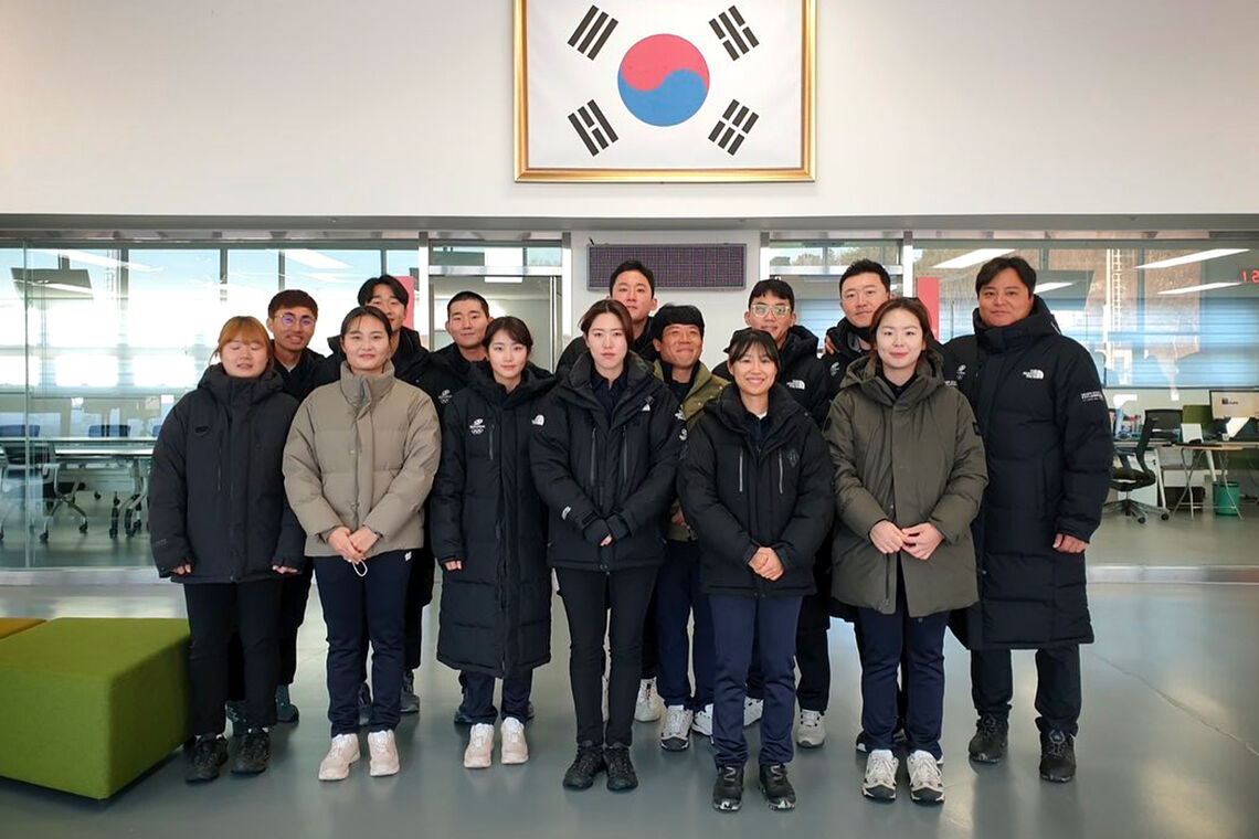 Korean winter compound squad for 2022-23.