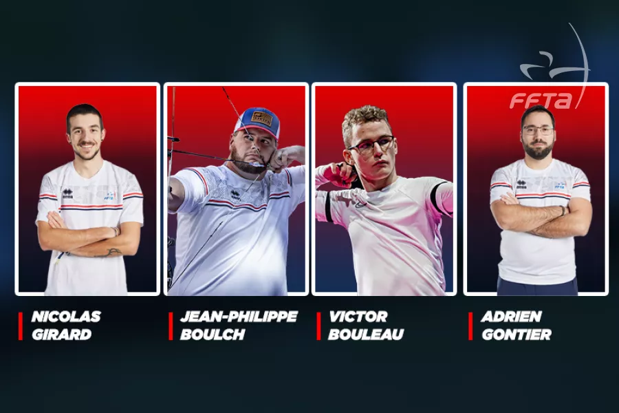Compound men’s French national team for 2023.