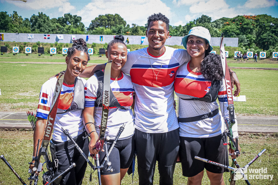 2022 archery competition at Santo Domingo