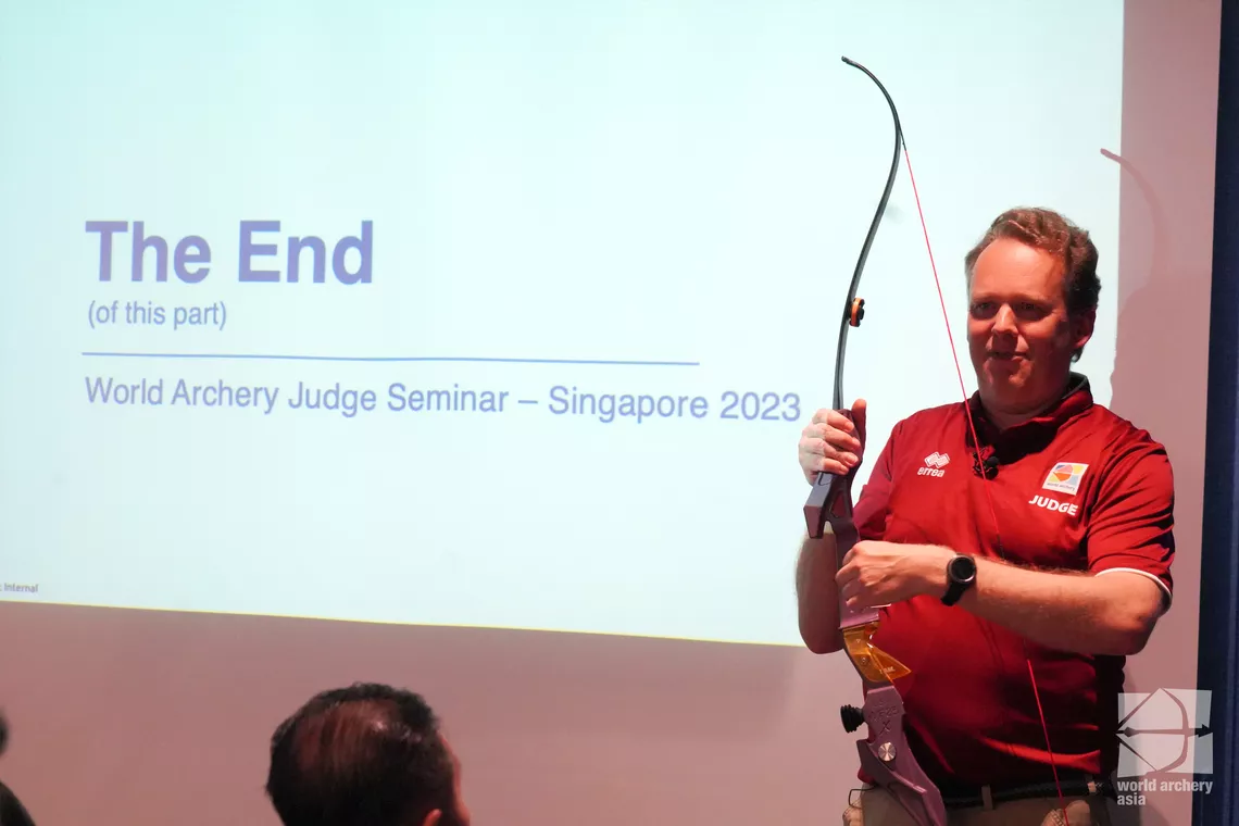 International judge seminar 2023 in Singapore.