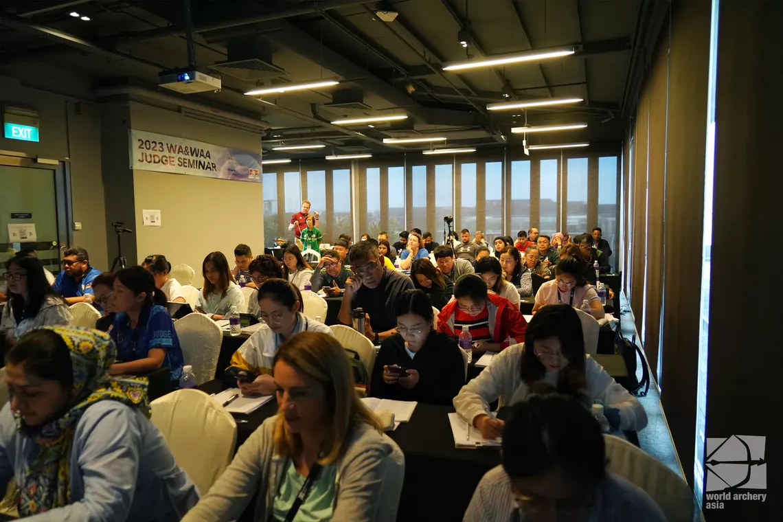 International judge seminar 2023 in Singapore.