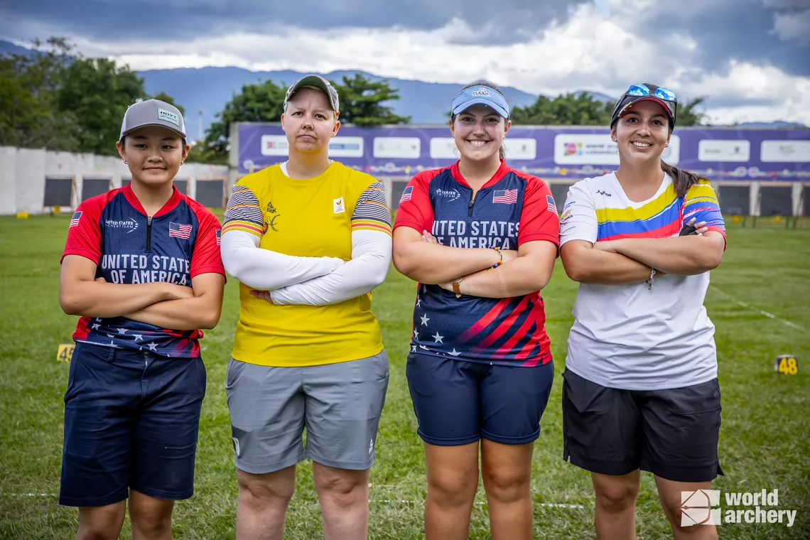 Compound women semifinalists