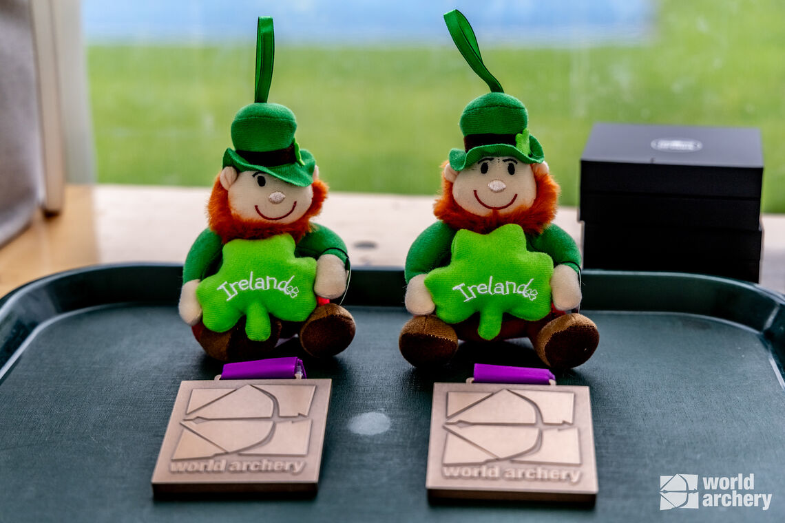 The new medals were introduced at the 2023 World Archery Youth Championships in Limerick.