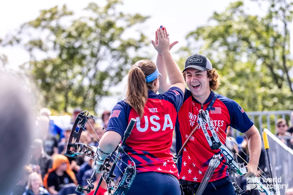 The United States got a gold medal.