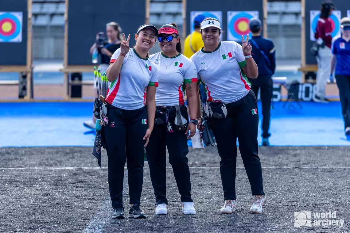 Mexico’s compound women’s team going for gold on Saturday in Paris.
