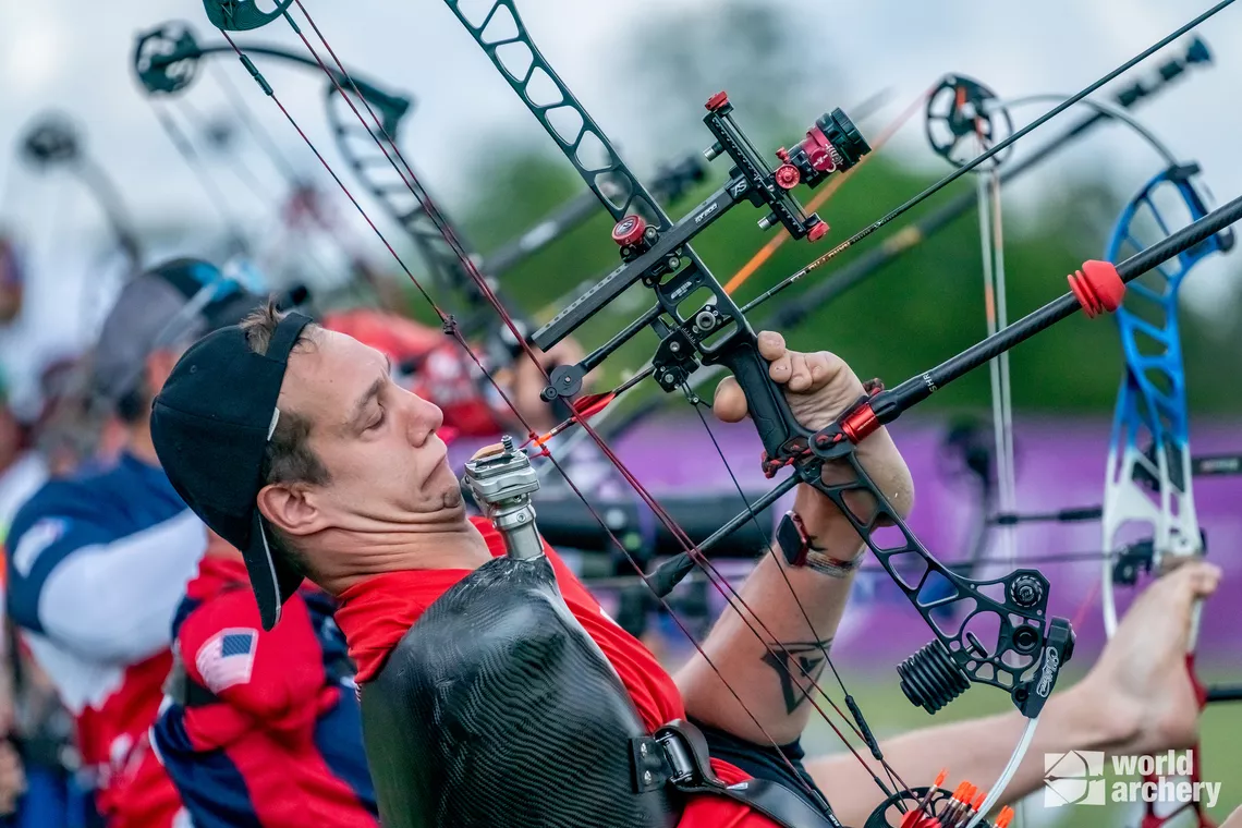 Piotr Van Montagu has a 'friendly rivalry' with Matt Stutzman