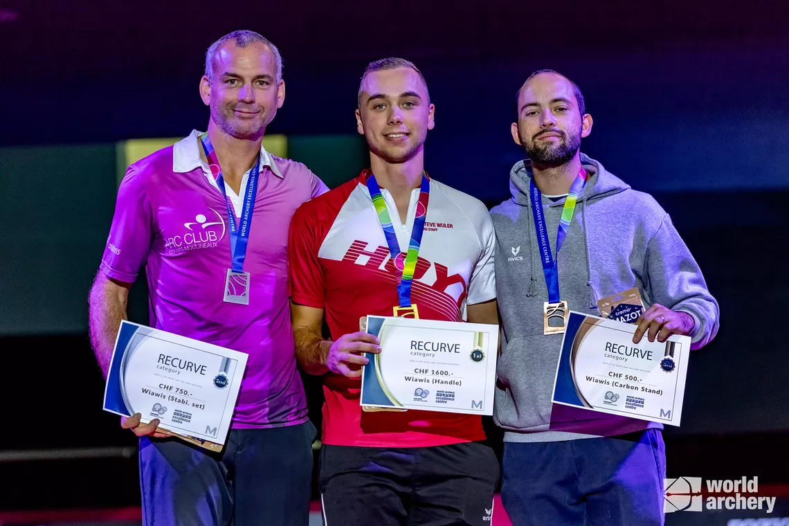 Steve Wijler finished last season on top of the podium in Las Vegas – and started this one the same way in Lausanne.