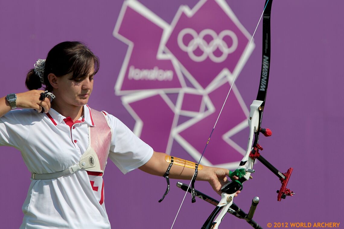 Kristine Esebua at the London 2012 Olympic Games.