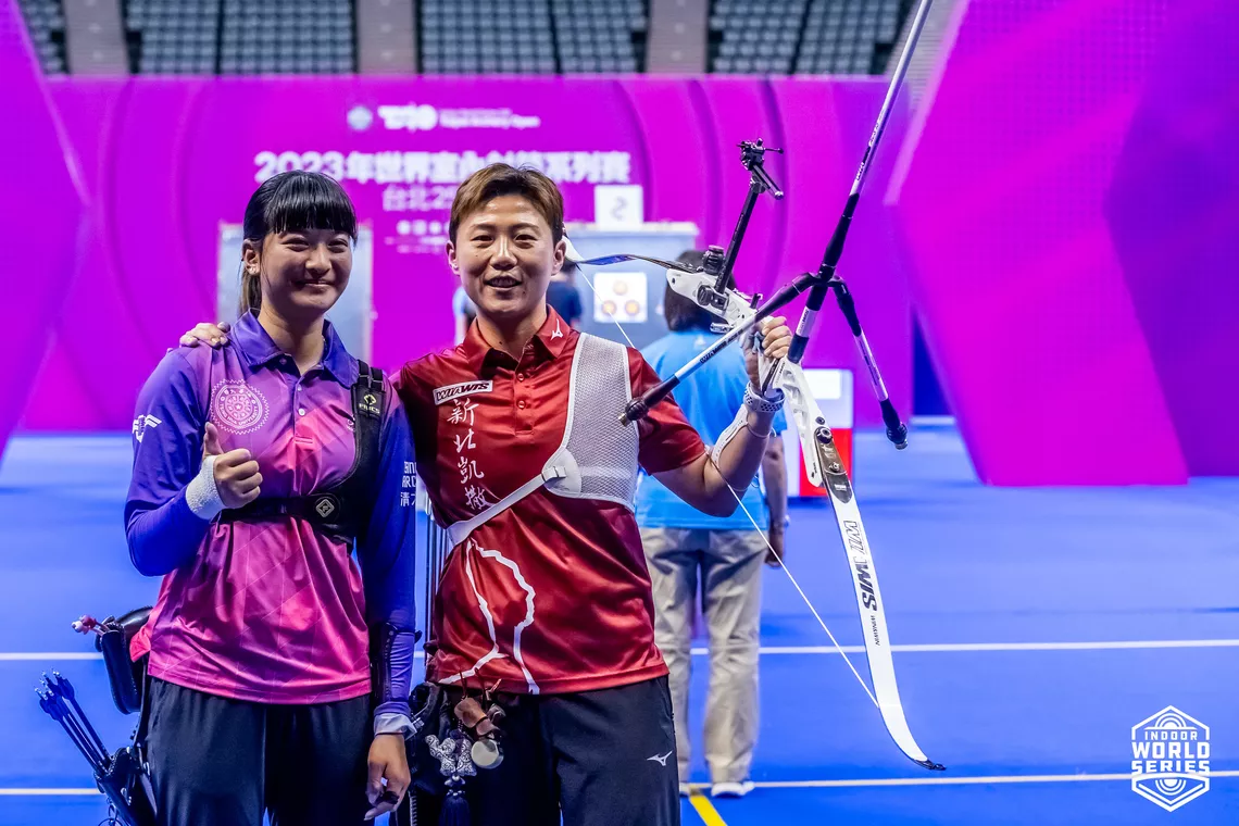 Women's recurve final Taipei 2023