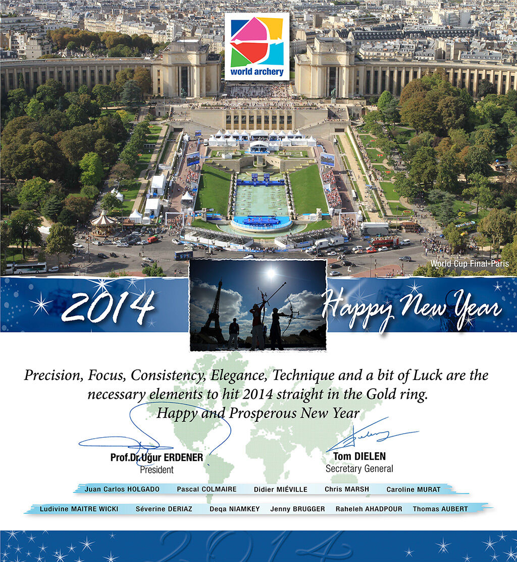 World Archery greeting card 2013.