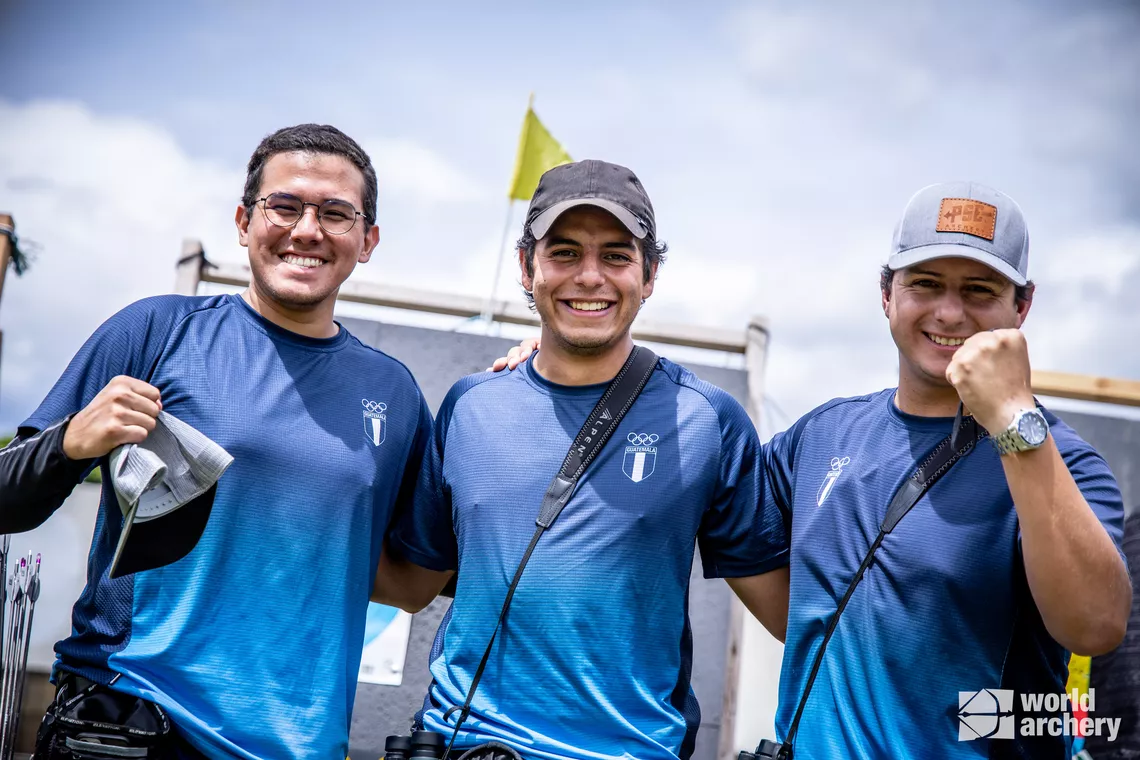 Julio Barillas, Jose Marcelo del Cid and Pedro Salazar 