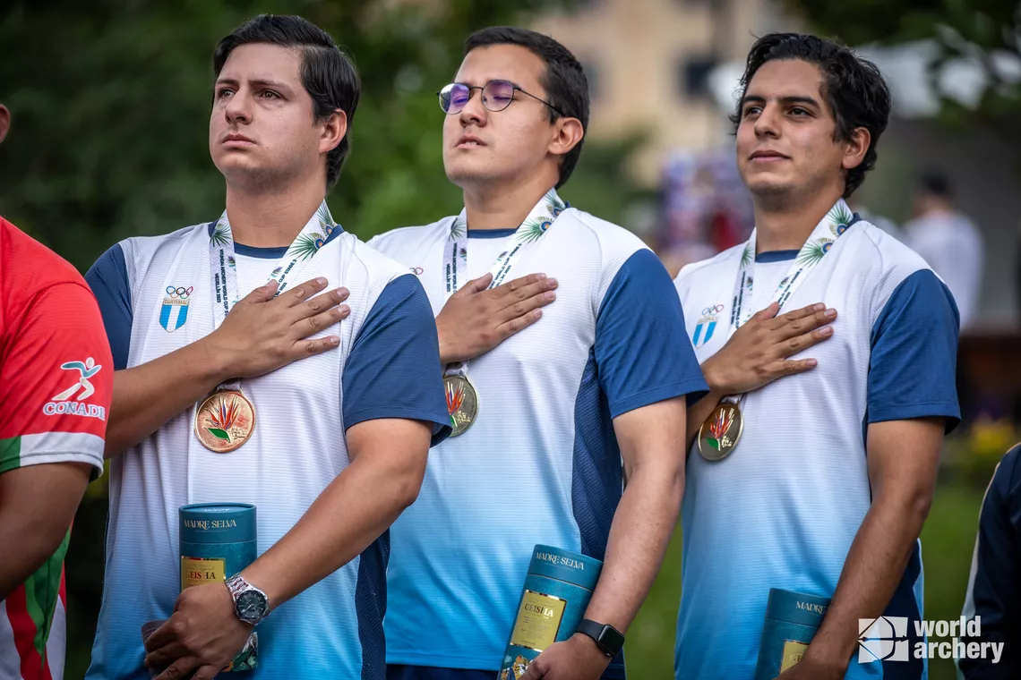 Julio Barillas, Jose Marcelo del Cid and Pedro Salazar 