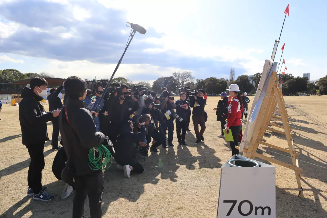 The Japanese women’s team announcement in 2024.