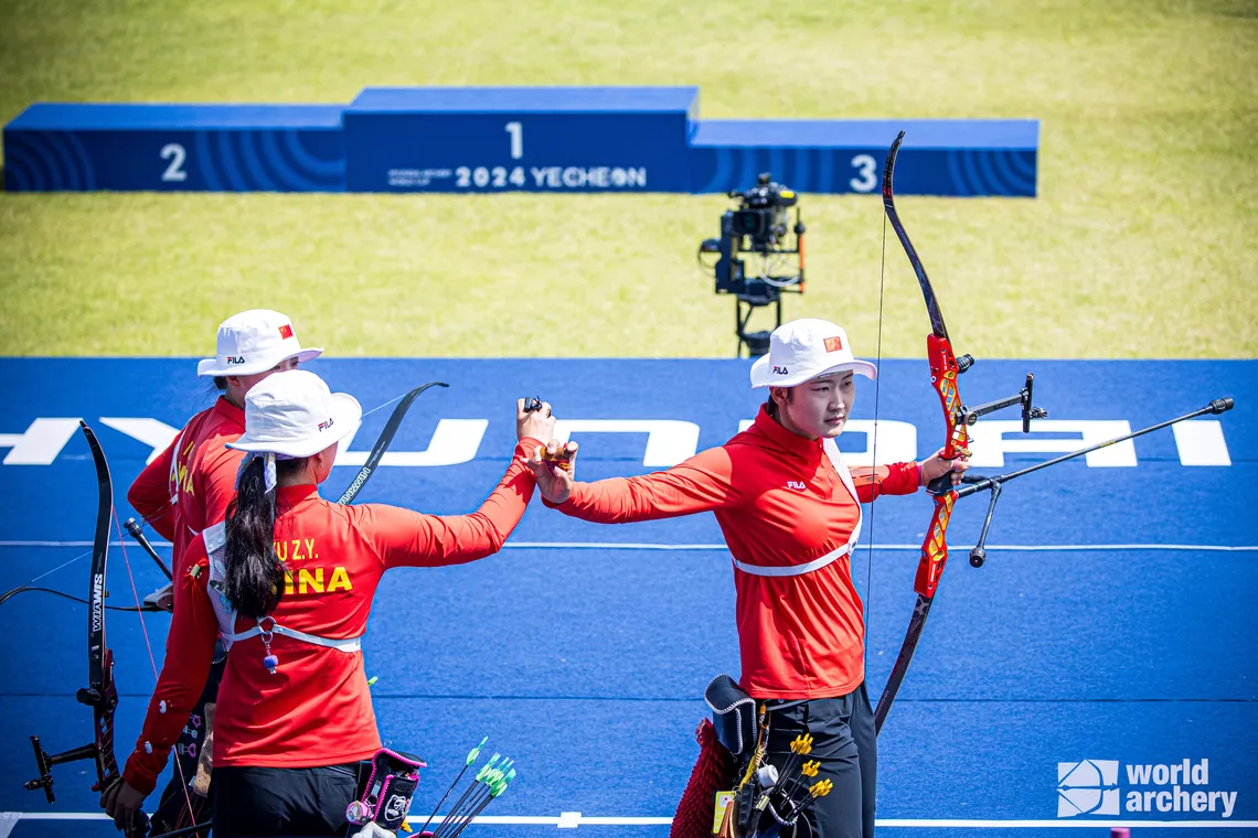 It was An Qixuan’s seven in the third set that put China down – but her final 10 that won the match.