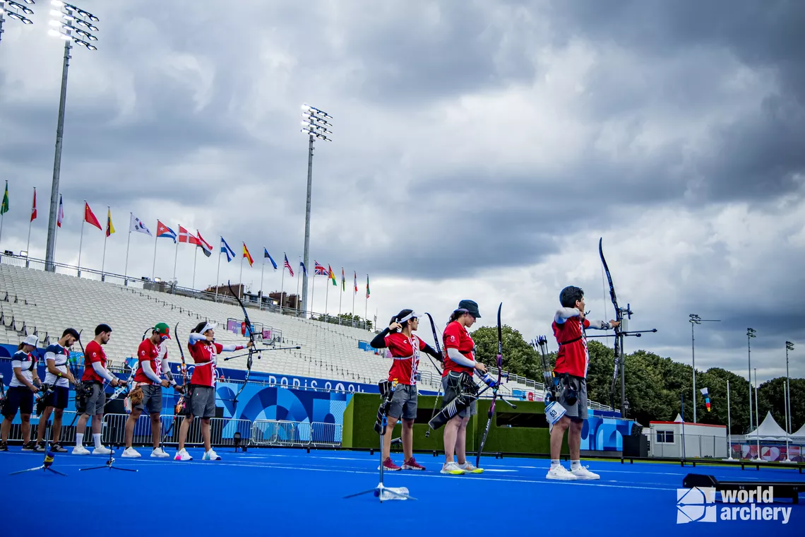 Paris 2024 finals field