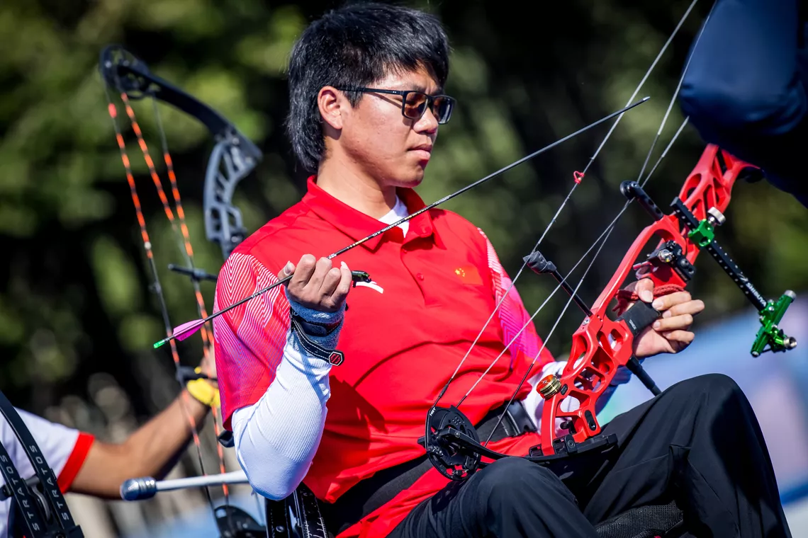 Zhang Tianxin, Archery Paralympic Games Paris 2024