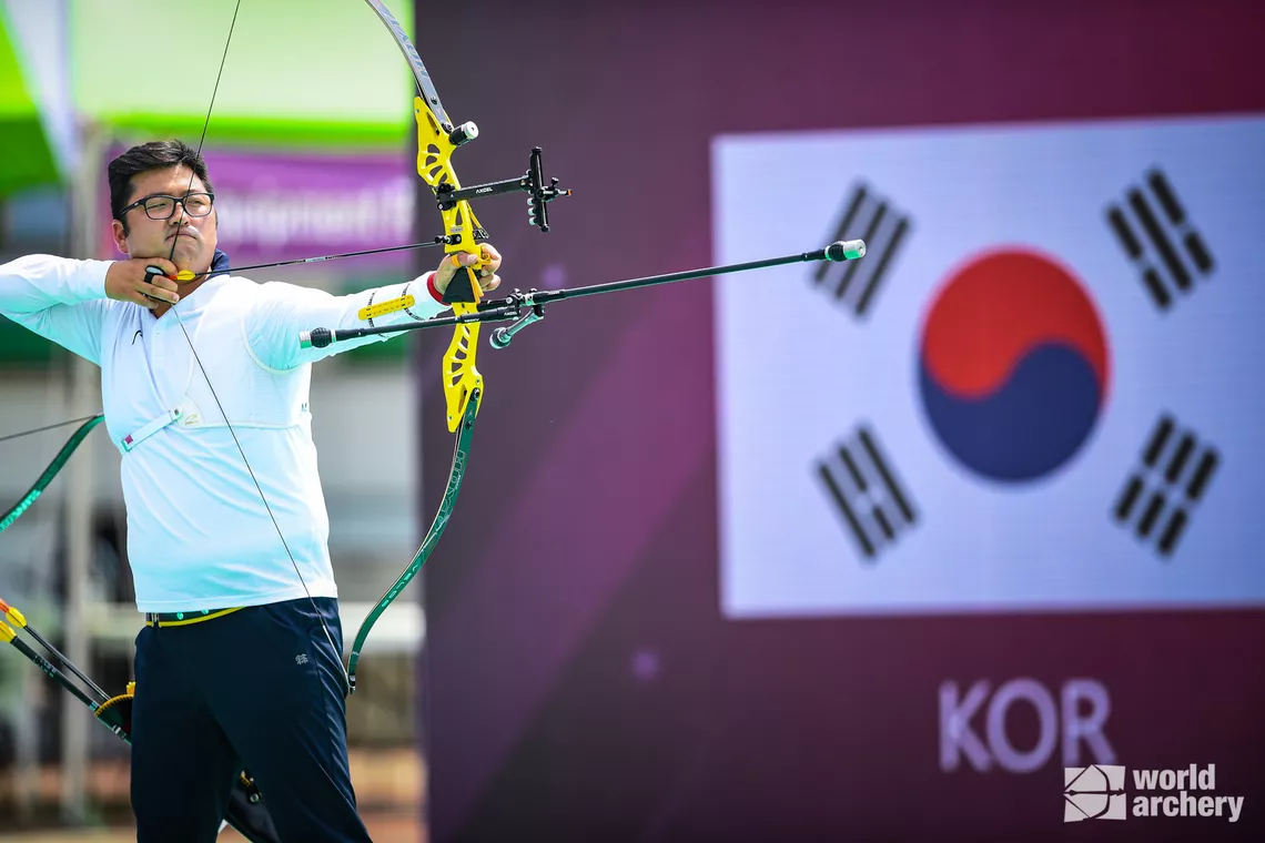 Kim Woojin at Gwangju Cup.