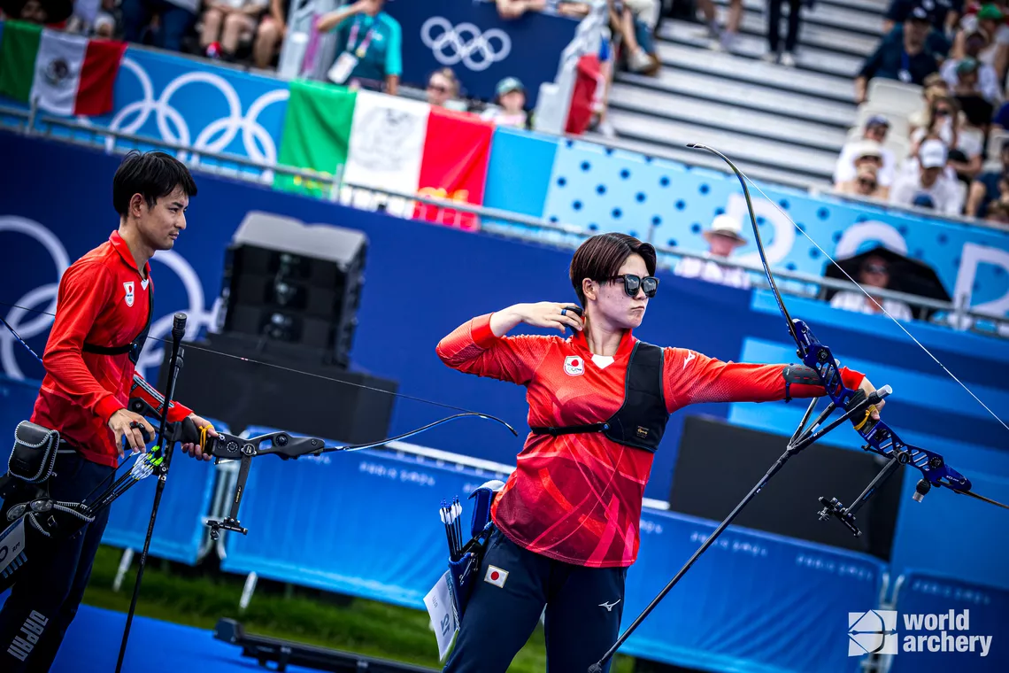Japan mixed team Paris