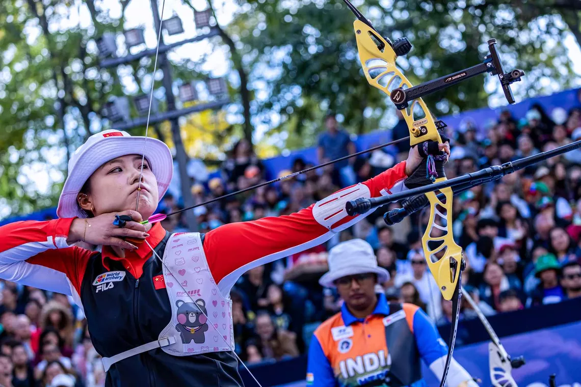 Li Jiaman is the recurve women’s reigning champion from Tlaxcala 2024.