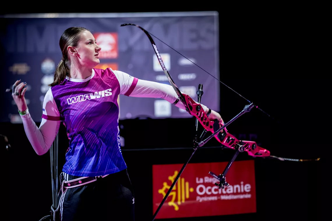 Quinty Roeffen having just shot.