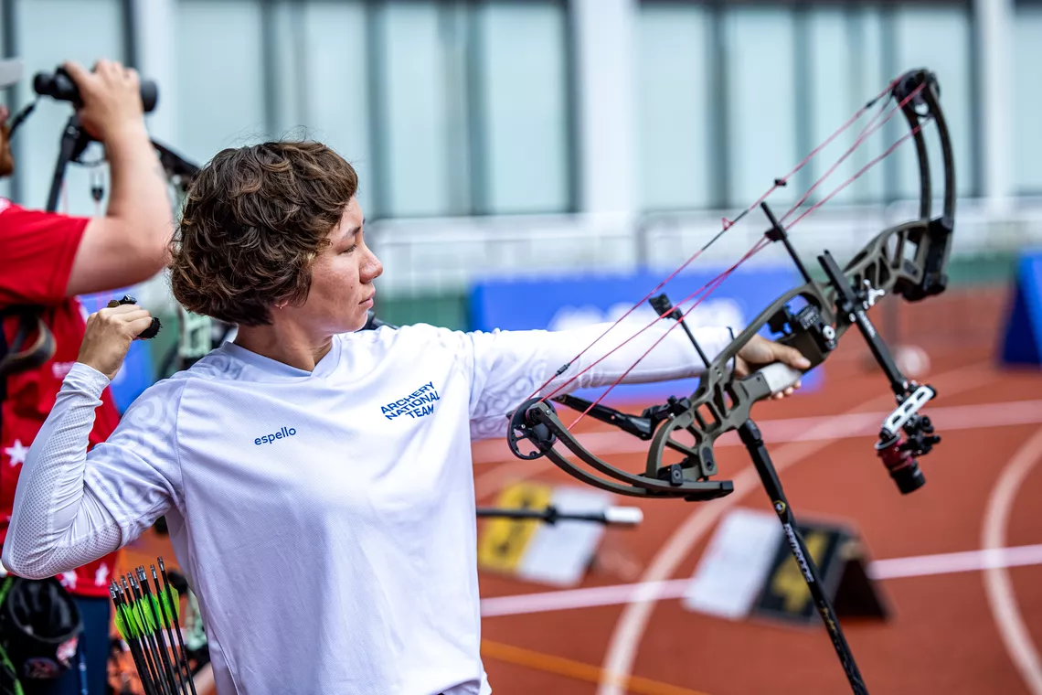 Adel Zhexenbinova at Shanghai 2025.