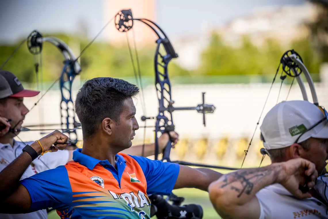 Rishabh Yadav shooting.