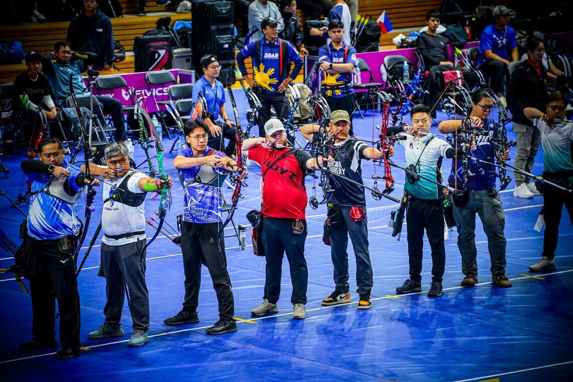 Shooting line at Taipei Open Tournament.