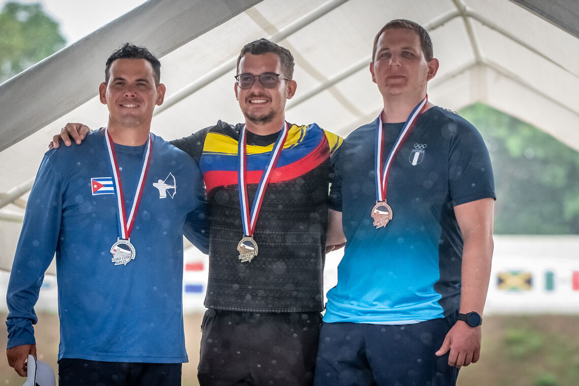 Hugo Franco won silver at the 2025 Copa Merengue.