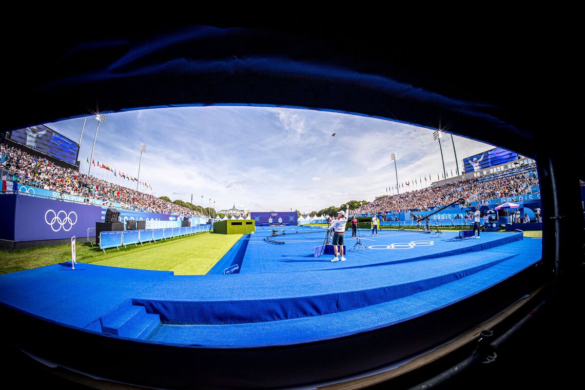 Archery venue at the Paris 2024 Olympic Games.