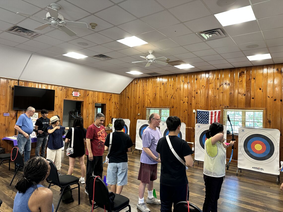 One of Aim for Unity's workshops.