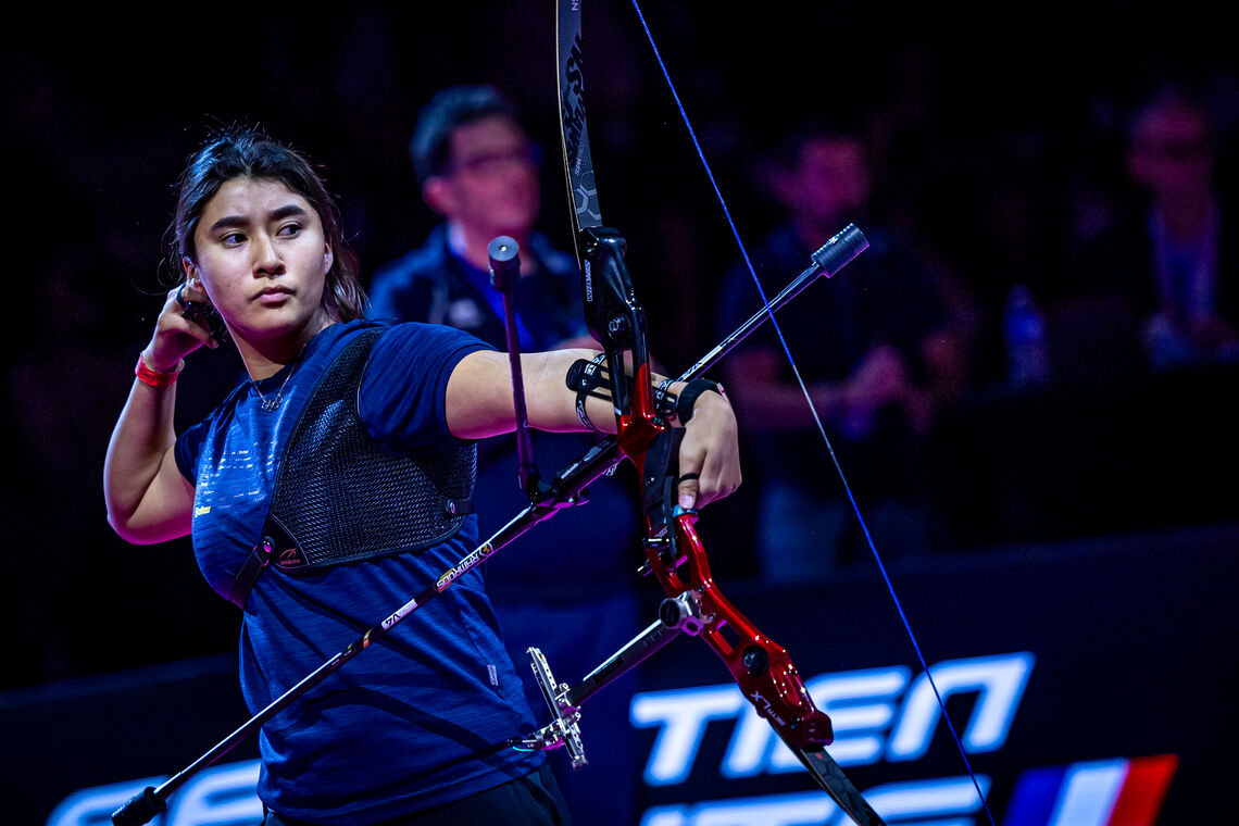 Angela Ruiz topped qualifying at Merida 2026.