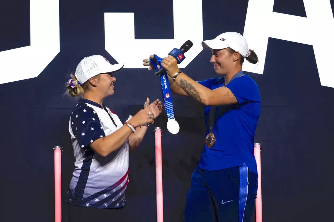 USA mixed team Paris