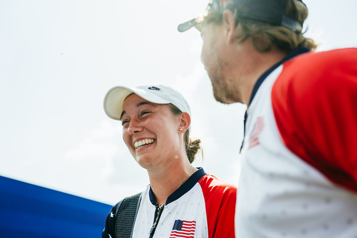 USA mixed team Paris