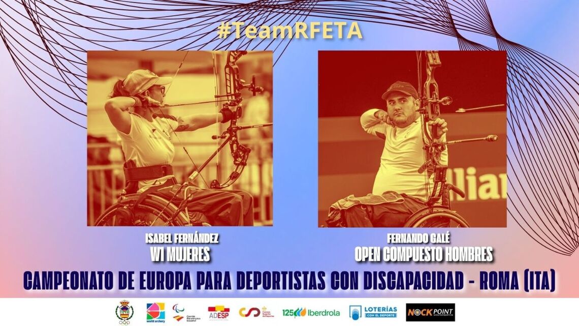 Spanish team for 2026 European Para Championships.