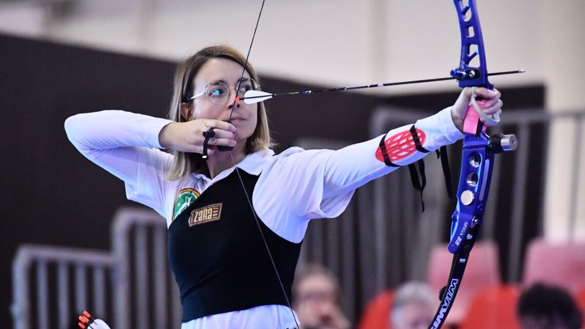 Giulia Mantilla set a new barebow women’s world record at the 2026 Italian Indoor Championships in Rome.