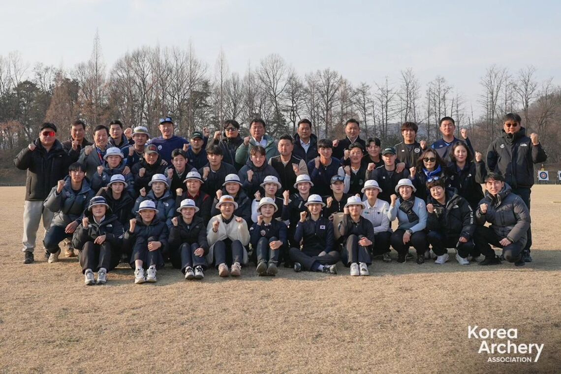 Stage three of 2026 Korea Archery National Team Trials.