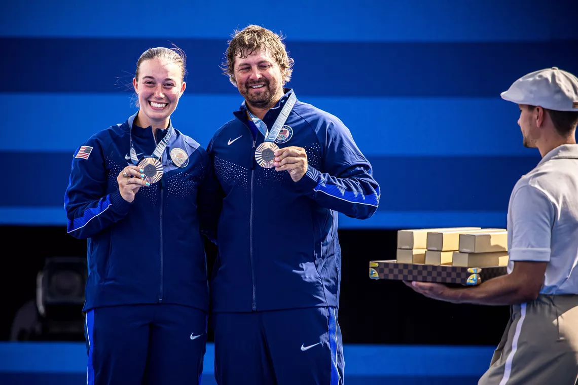 USA mixed team Paris