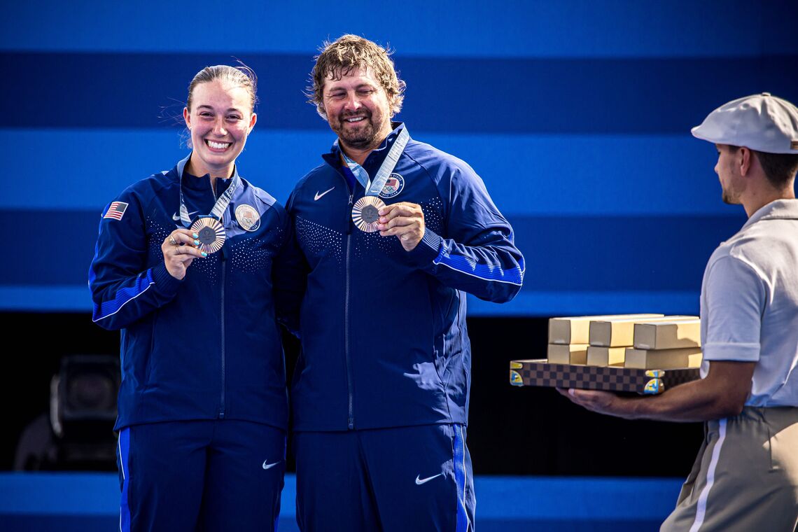 USA mixed team Paris