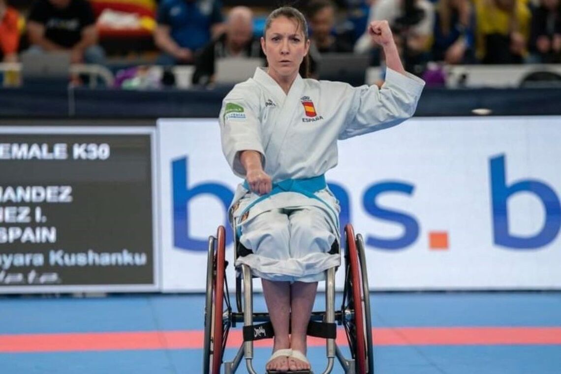 Isabel Fernandez Jimenez was a champion in para karate before starting archery.