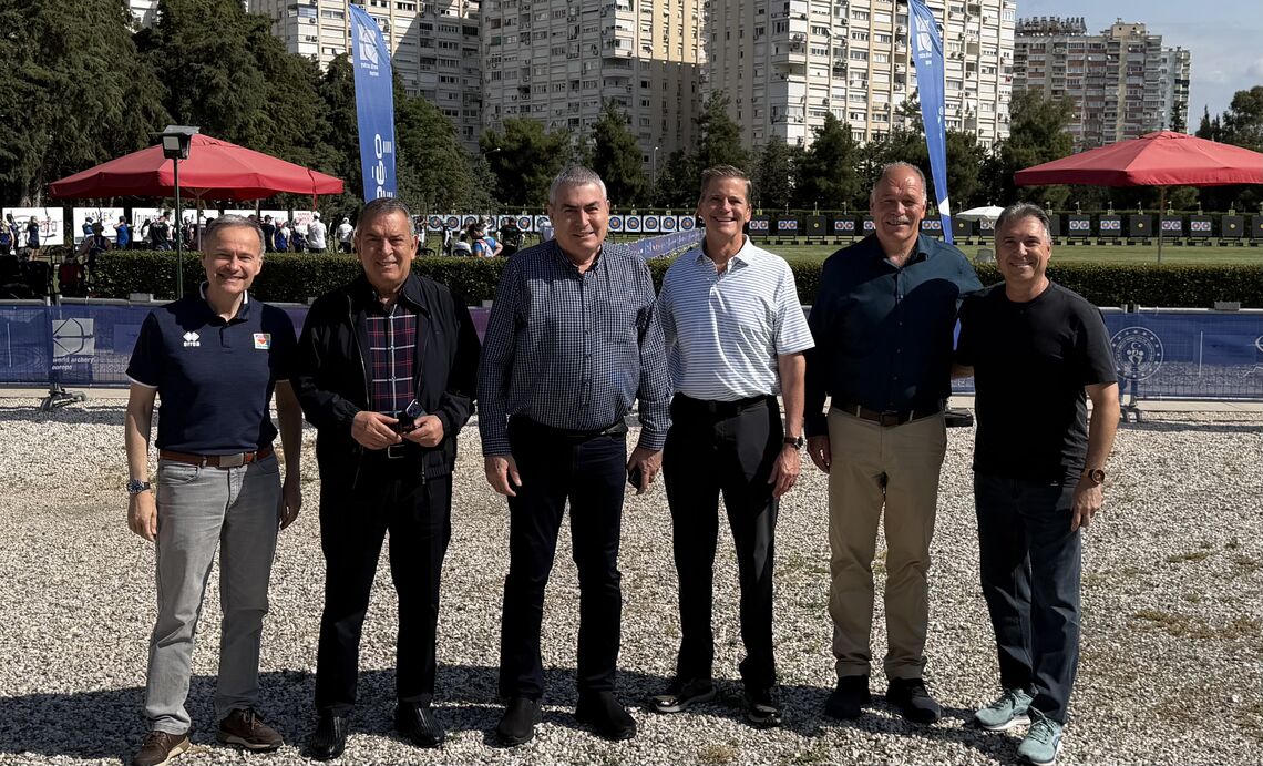 Raul Calin, Abdullah Topaloglu, Ugur Erdener, Greg Easton, Hakan Cakiroglu and Juan Carlos Holgado.