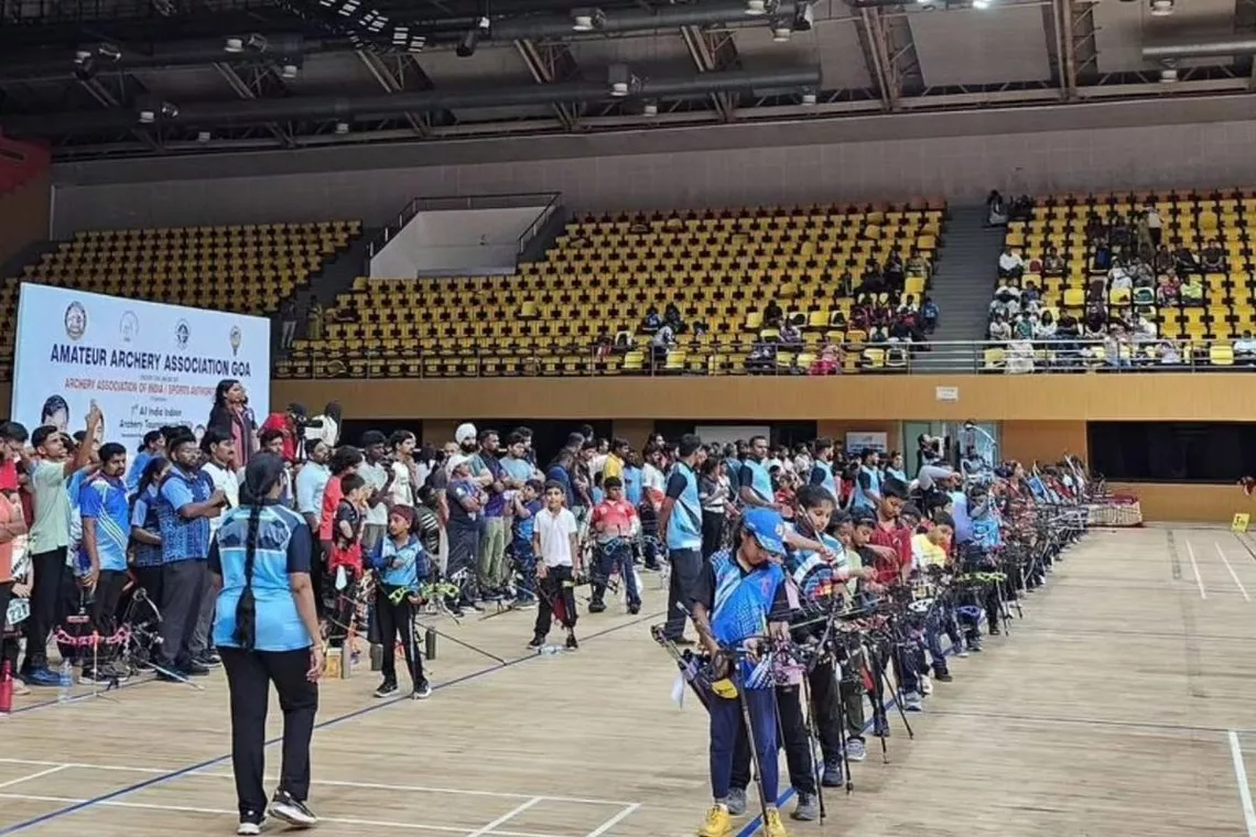 First indoor tournament in India.