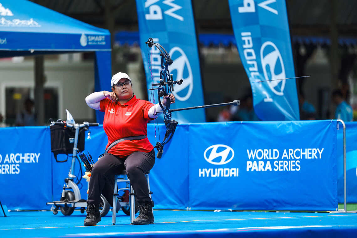 Nur Syahidah Alim aiming at the Bangkok 2026 World Para Series.