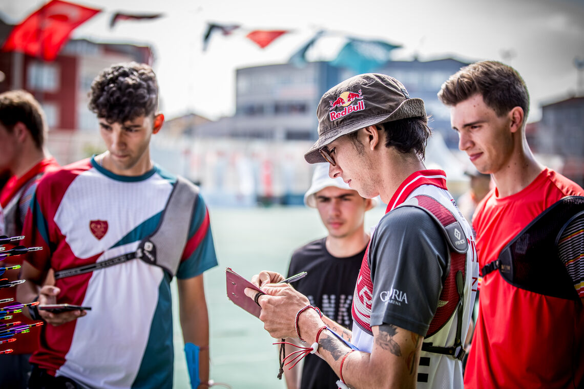 Mete Gazoz at the Conquest Cup