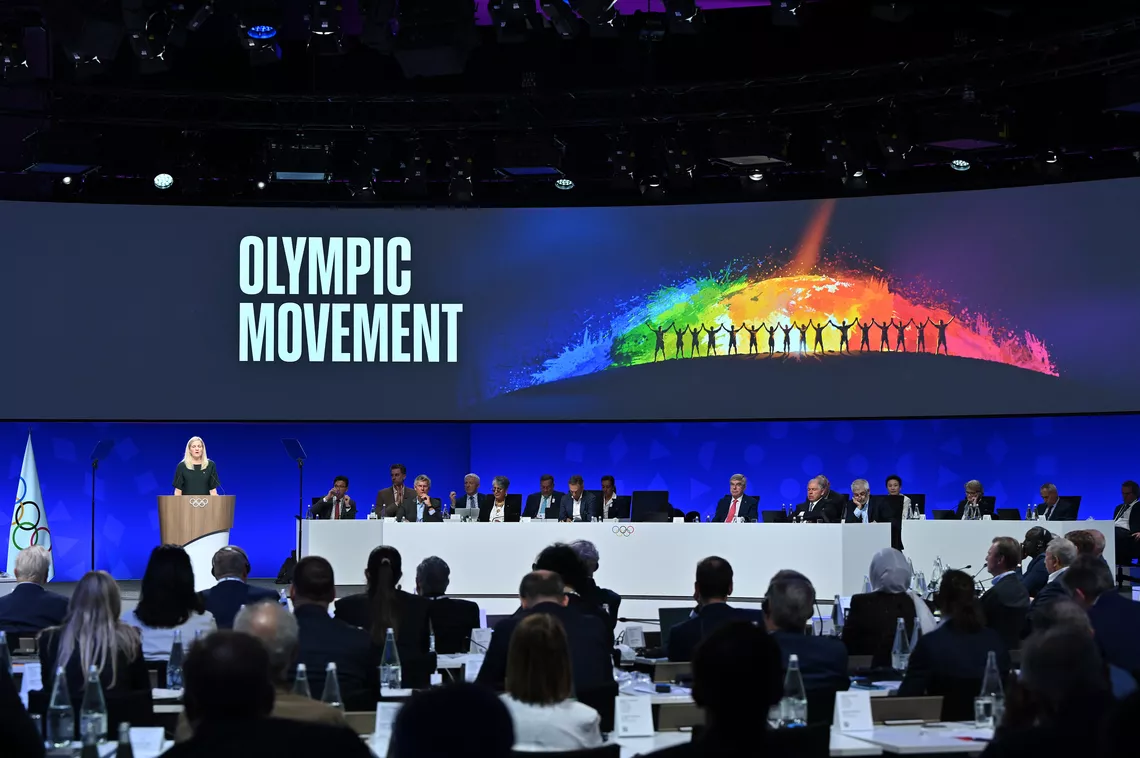 The International Olympic Committee Extraordinary Session.