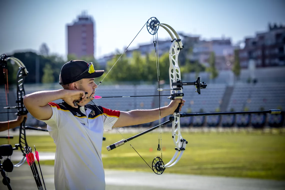 Simon Moritz aiming at the Madrid 2026 World Cup.