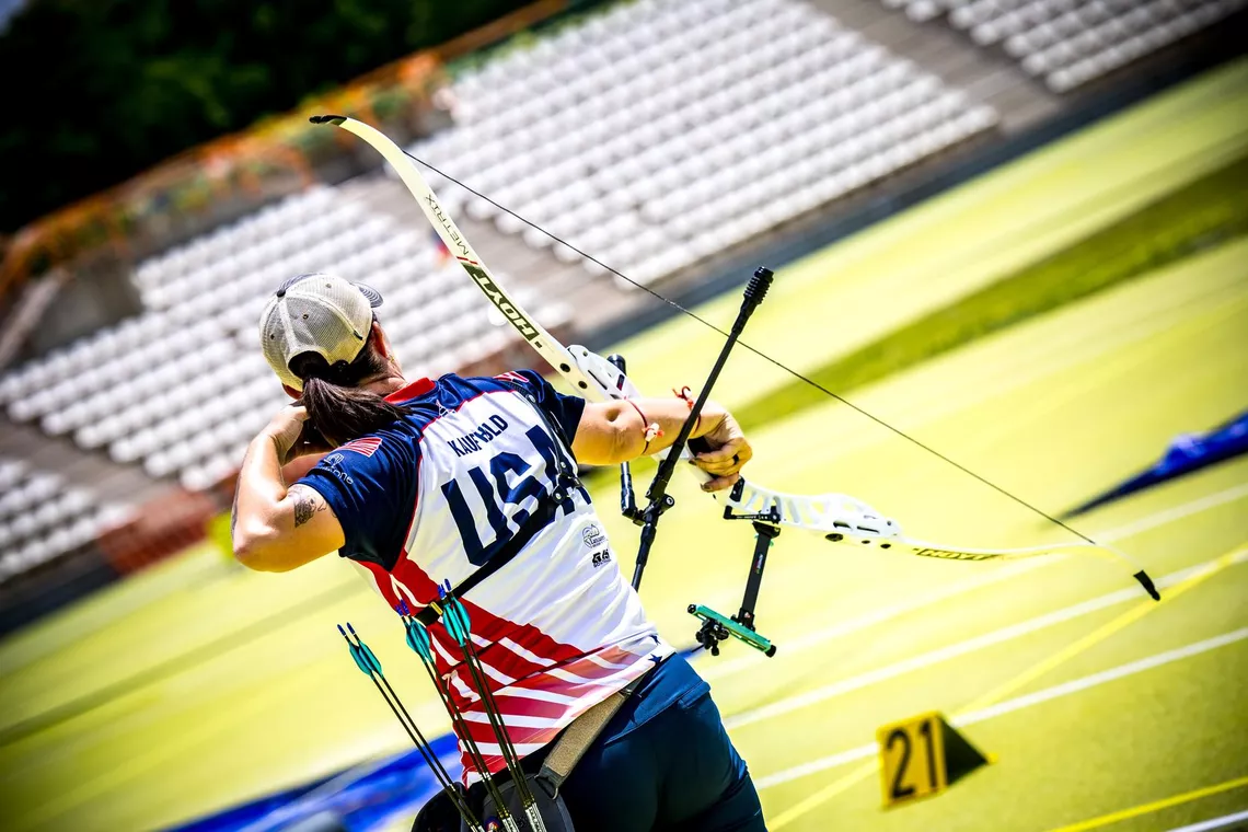 Casey Kaufhold just after release at Madrid 2026.